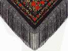 Silken Shawl with Handmade Embroideries. Ref. 10102009 305.790€ #5003510102009