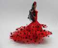 Muñeca Flamenca Marin Roja Lunares. Mod.601 12.550€ #50574601LUNARES