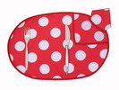 Individual Tablecloth - Red with White Polka Dots 5.500€ #50492034