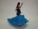 Flamenco Traditional doll 21cm. Mod Fandango blue. Ref.618 12.550€ #50574618