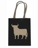 Satin Black bag with Beige Osborne Bull 6.530€ #50059548201011