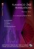 Flamenco Jazz Translations. Por Marcos Teira y Colaboración Mariano Martos. Partitura+CD 27.880€ #50489L-TRANSLATION