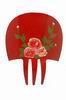 Red Hand-Painted Acetate comb 17.020€ #5034316160RJ