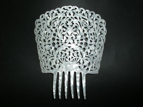 Mother of Pearl Comb - ref. 278BIS