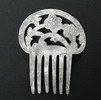 Mother of Pearl/Shell Comb with Strass- ref. S969N 14.255€ #50252S969N