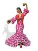 Flamenca with polka dots costume. Barcino. Fuchsia. 20.5cm 20.250€ #5057910856