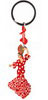 Keyring dancer red with white dots flamenco outfit 0.000€ #5057927980