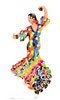 Aimant Danseuse costume flamenca Gaudi 3.000€ #5057934711