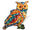 Owl Gaudi Style. 14cm 15.500€ #5057917893
