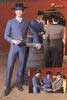 Dark Blue Alpaca Wool Campero Suit 173.550€ #50221PG09