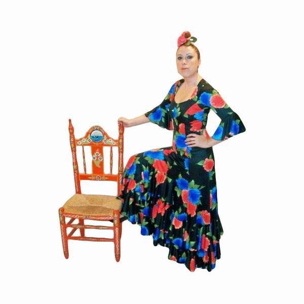 Robe de flamenco pour la danse: mod. Jarana