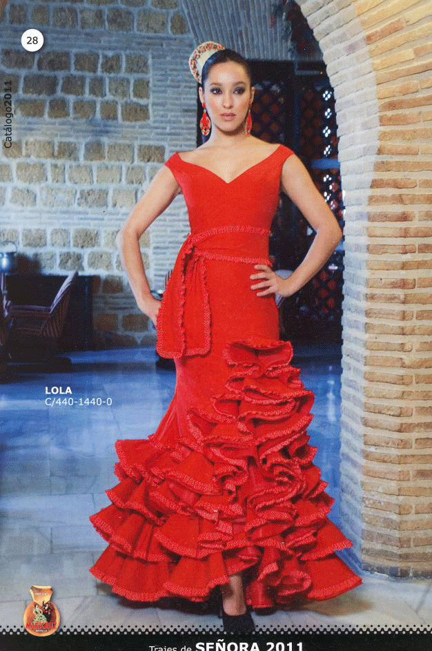 Robes flamenco pour dames. Lola 520.000€ #50115LOLA