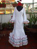 Outlet. Costume de Flamenca Alejandra Blanco  T.38 175.000€ #5011571948LJNDR38