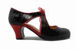 Chaussures de  flamenco Begoña Cervera. Escote
