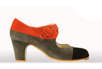 Flamenco Shoes From Begoña Cervera. Tricolor II 115.702€ #50082M38