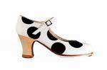 Zapato Flamenco Begoña Cervera. Lunares 130.579€ #50082M68