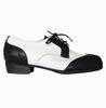 Black and White Flamenco Shoes for Men. Carácter inglés Z-035 144.628€ #50495Z035