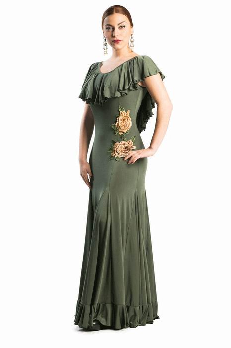 Vestido Flamenco Ensayo Modelo Mallo Flamenco Spain