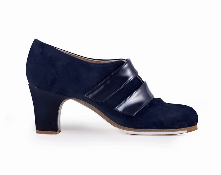 Zapato Flamenco Begoña Cervera. Velcro Dos Correas