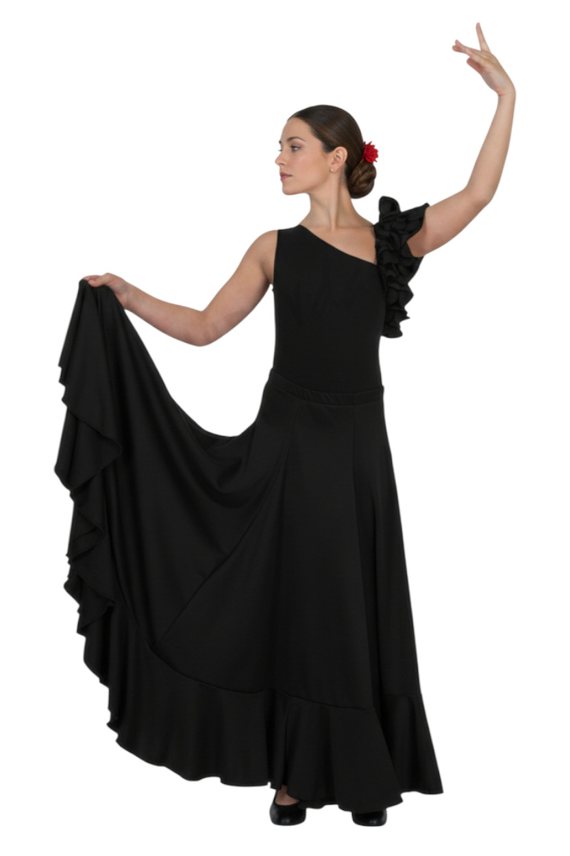 Happy Dance flamenco dance skirt for beginners for adults