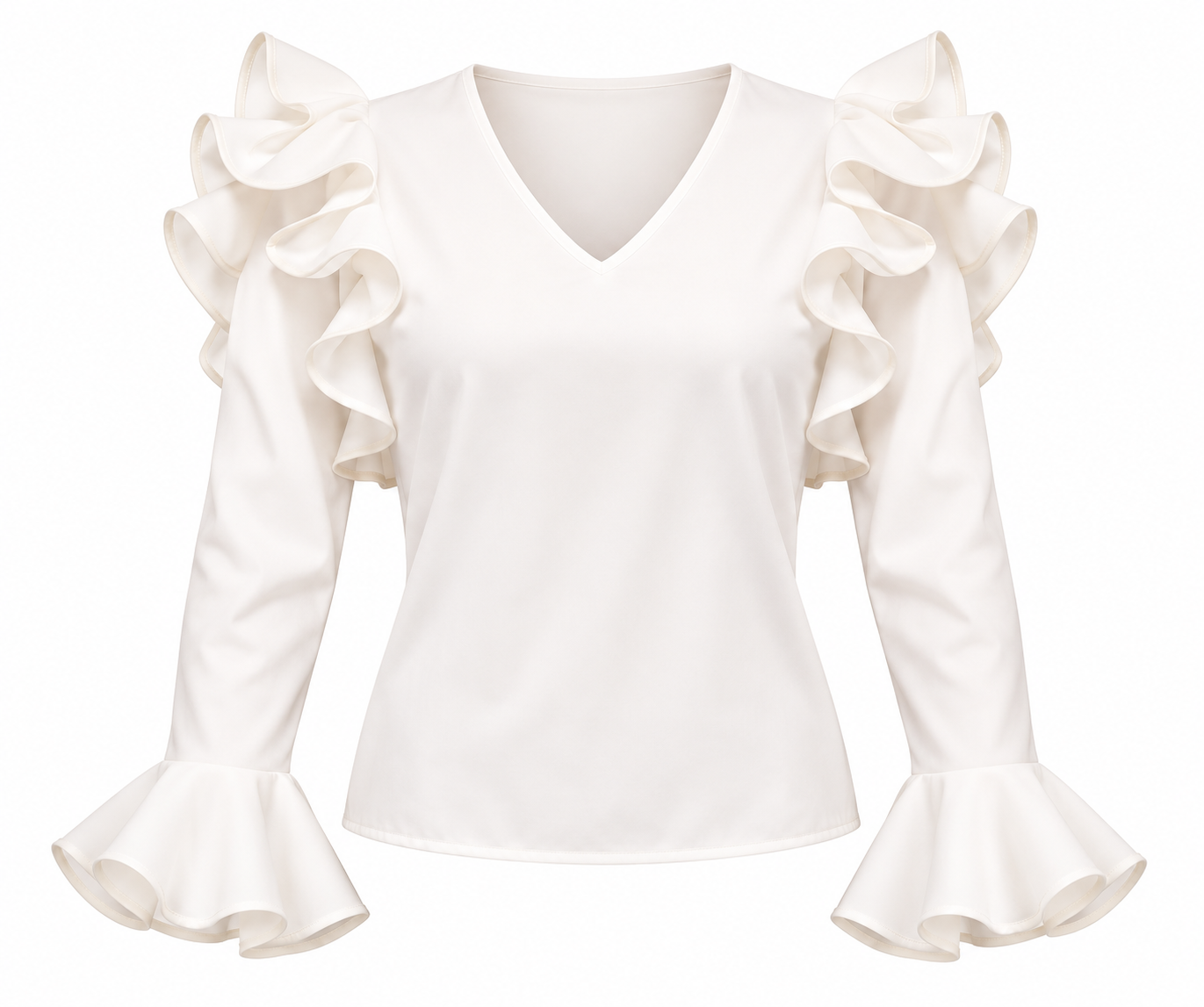 Blusas de Flamenca con Volantes. Mod 20
