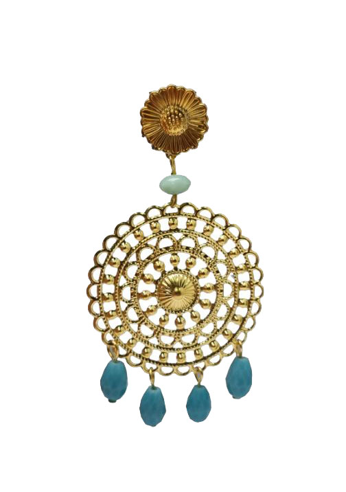 Boucles d'oreilles flamenco originales