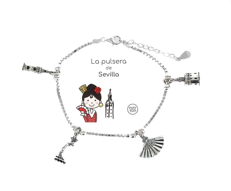 Pulsera Plata Colección Eres lo Más. Sevilla