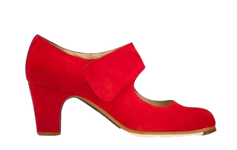 Zapato Flamenco Begoña Cervera. Velcro