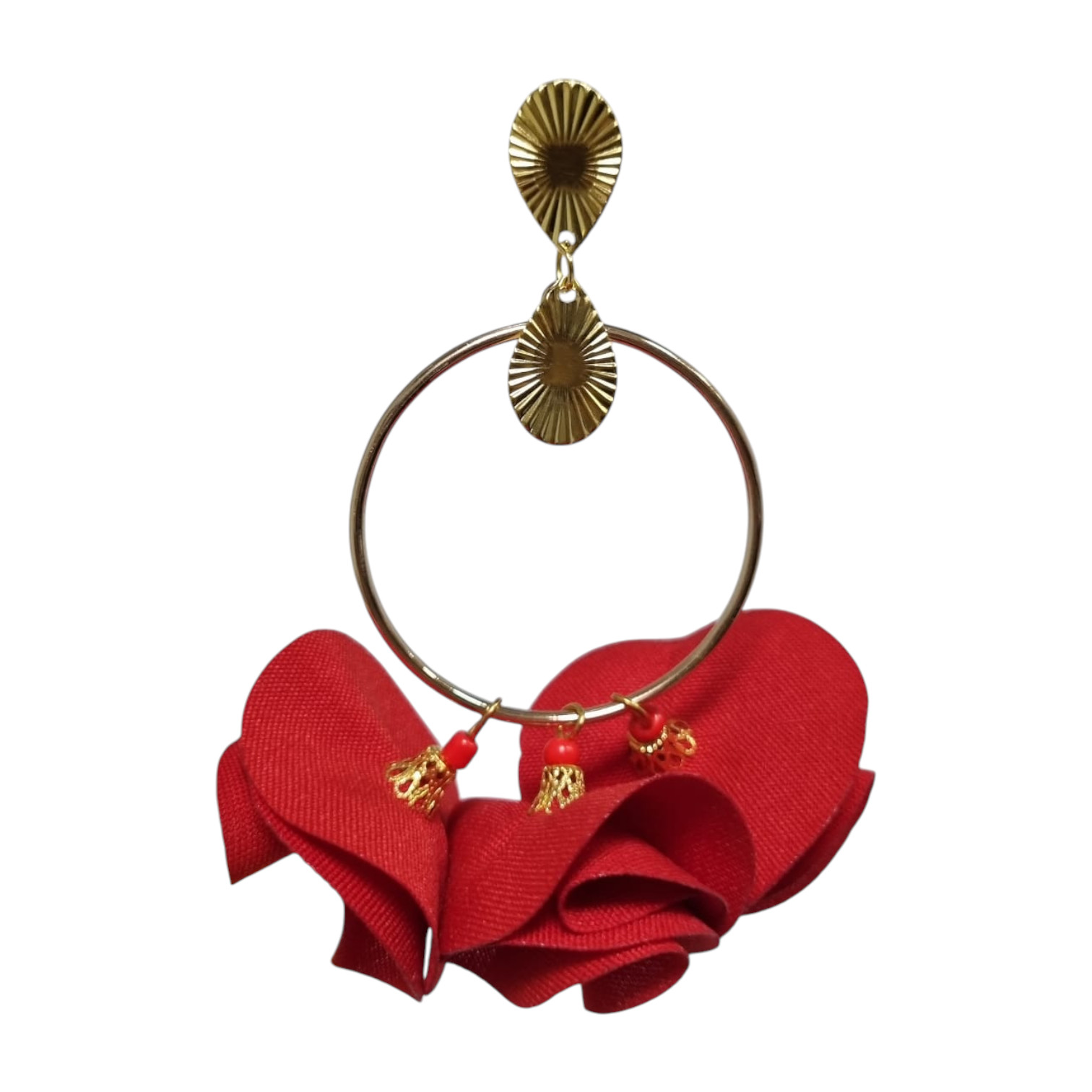 Boucles d'oreilles flamenco originales