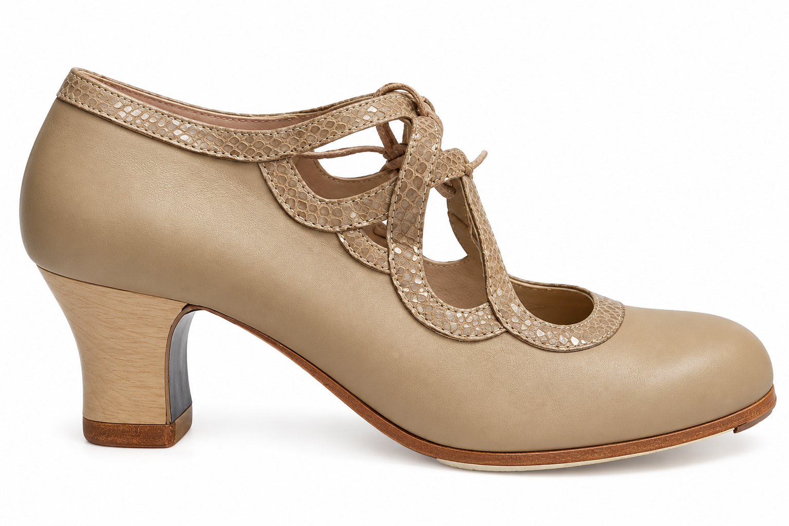 Zapato Flamenco Begoña Cervera. Jade