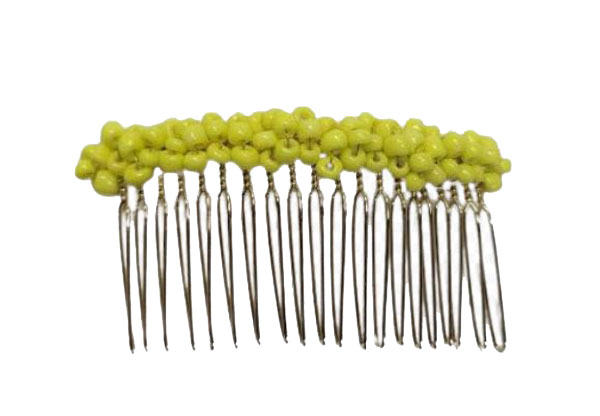 Peinecillo de Bolitas de Color Amarillo