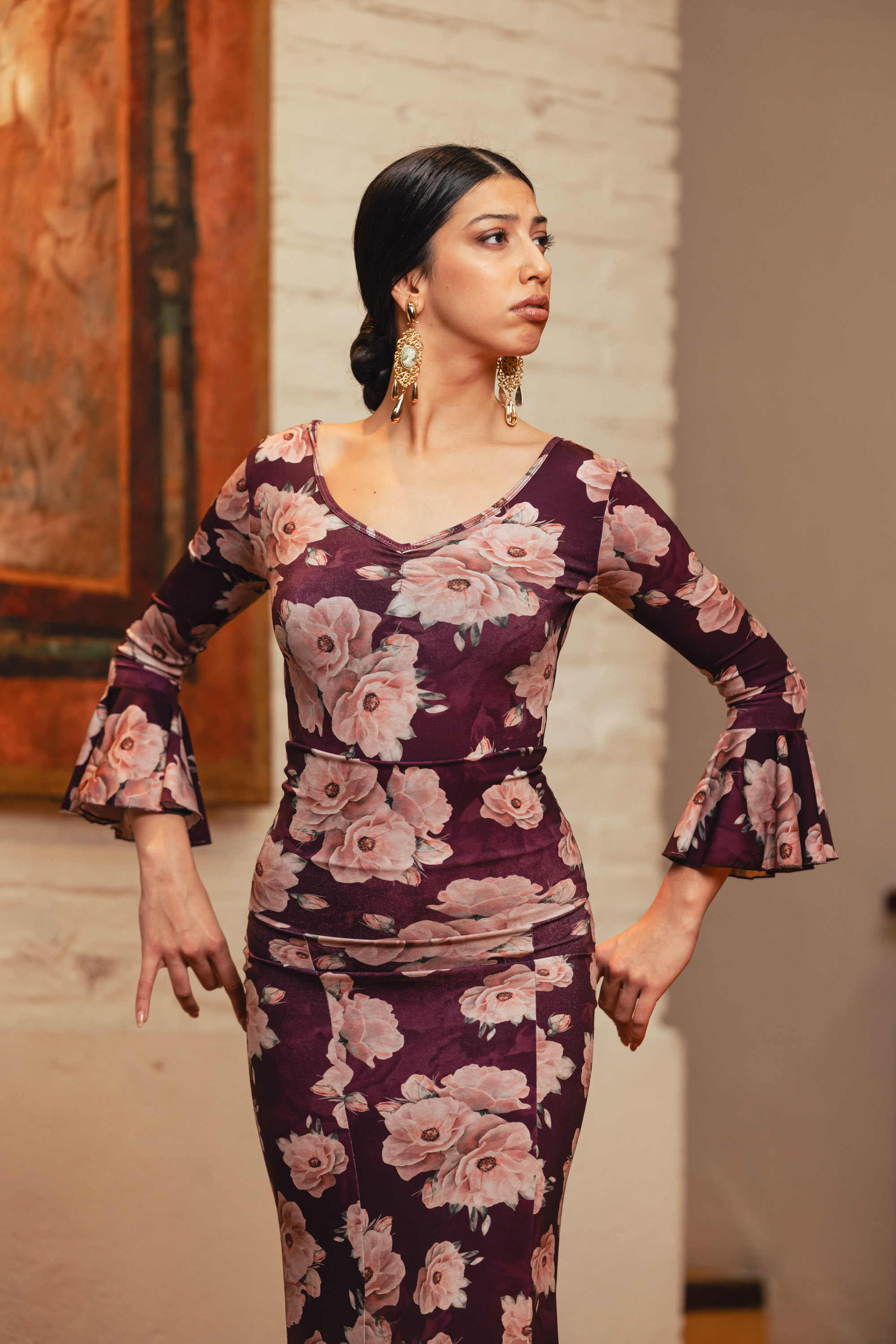 Body Flamenco Modelo Cejilla. Ref. 3818