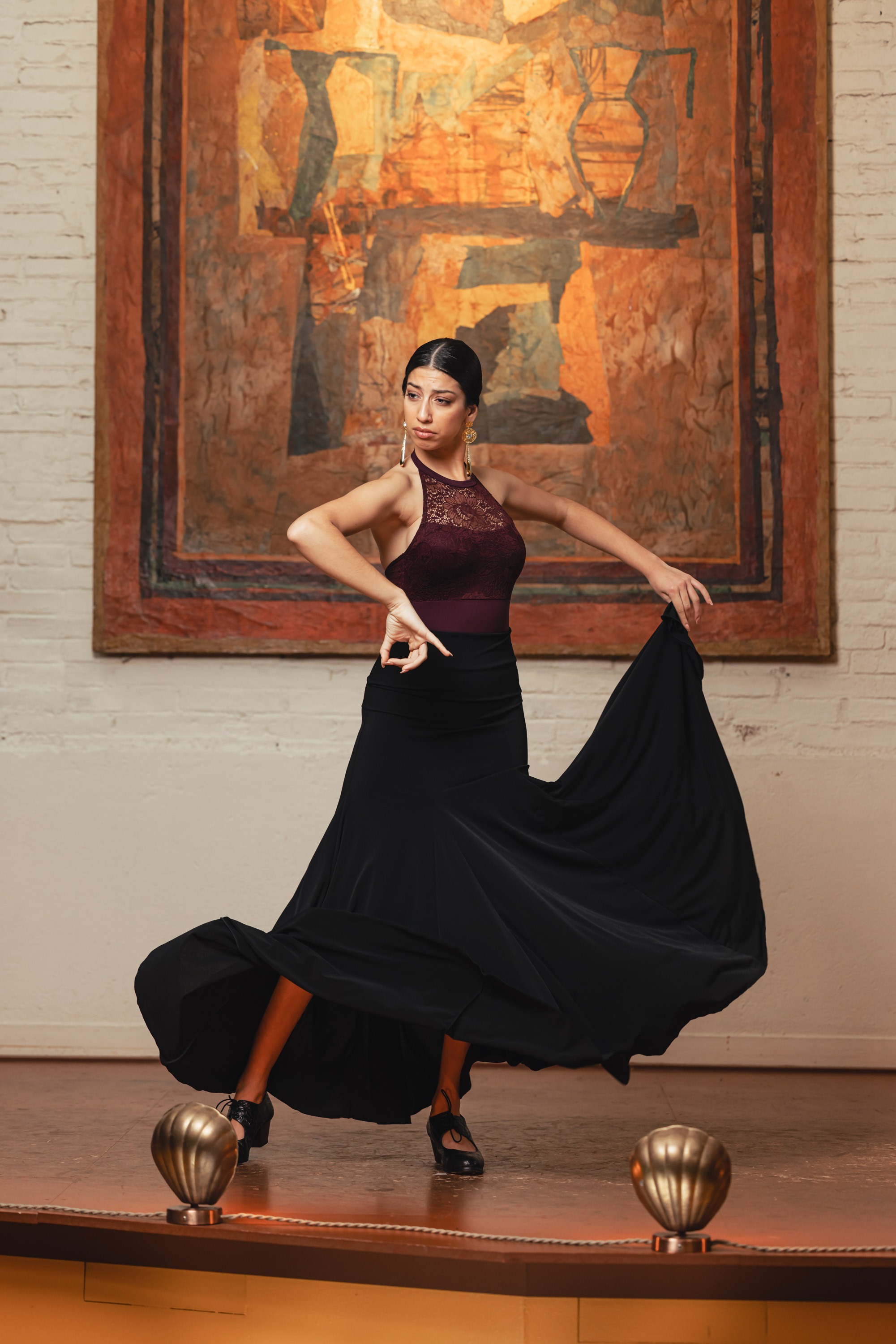 Jupe de Flamenco modèle Ogalla. Davedans