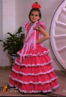 Girl´s Sevillanas Costume mod. Alhambra