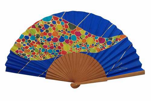 Hand painted Silk Fan– MA47