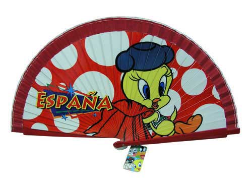 Abanico Personajes de la Warner ref. 92
