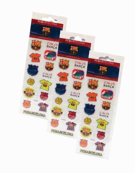Pegatinas Relieve - FC Barcelona