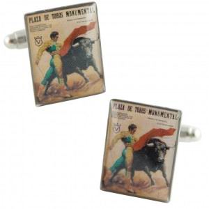 Boutons de Manchette Arènes Plaza de Toros Monumental