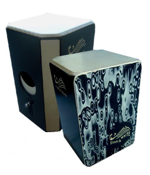 Cajón Flamenco Mario Cortés. Mod. Black & White