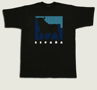 T-shirt taureau en relief España