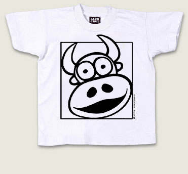 Camiseta Toro Colorear - Niños