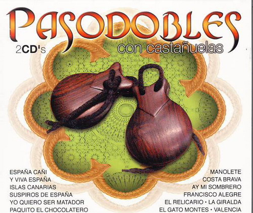 Pasodobles con castañuelas. 2CDS