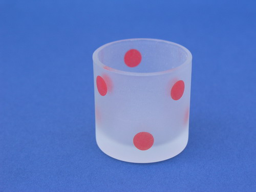 グラスショットセット ルナール（水玉） レッド