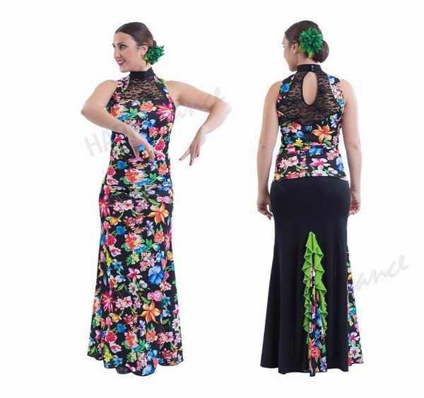 Jupe pour la Danse Flamenco Happy Dance. Ref. EF305PE31PS13PS44
