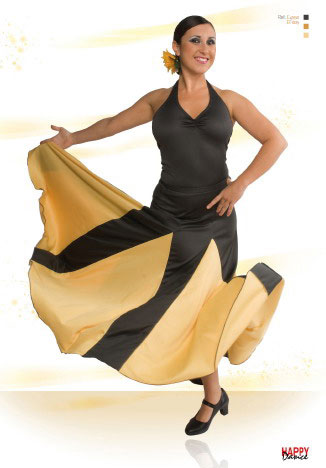 Jupe pour la danse Flamenco Happy Dance Ref.EF005PS13PS19