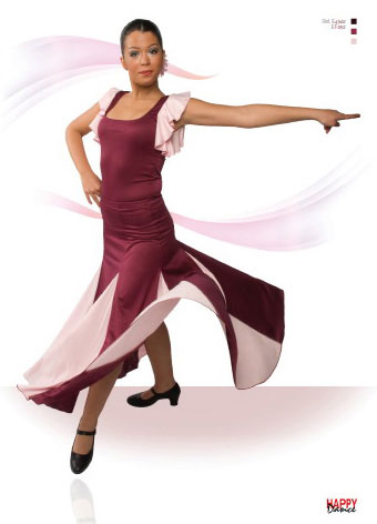 Jupes pour la danse Flamenco par Happy Dance Ref.EF052PS2PS1