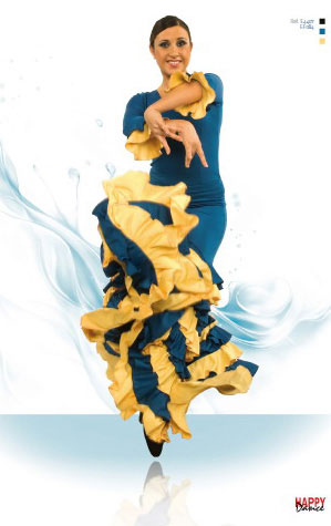 Faldas Happy Dance para Baile Flamenco. Ref.EF084PS27PS19