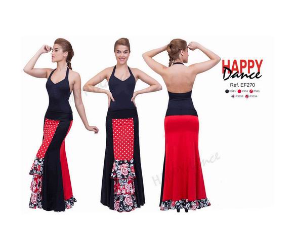 Faldas para Baile Flamenco Happy Dance Ref.EF270PS13PS10PS61PS155PS154