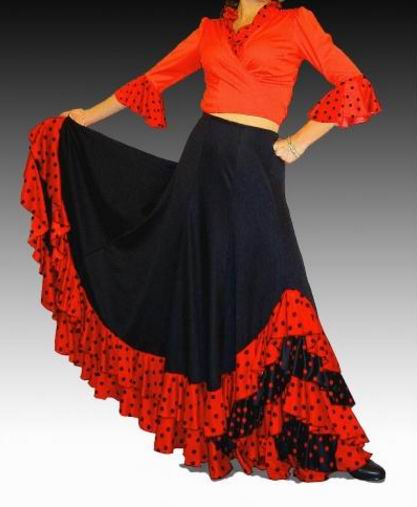 Jupes de flamenco Artisanales