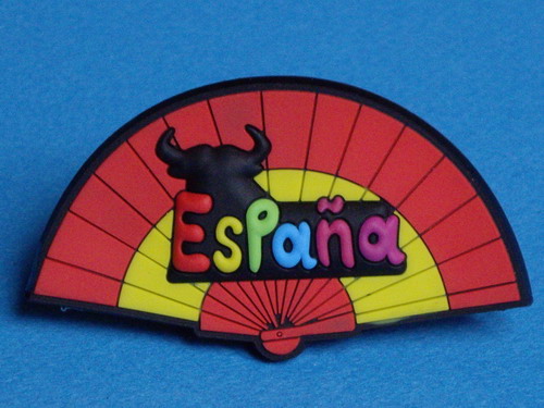Spanish bull fan - Fridge Magnet